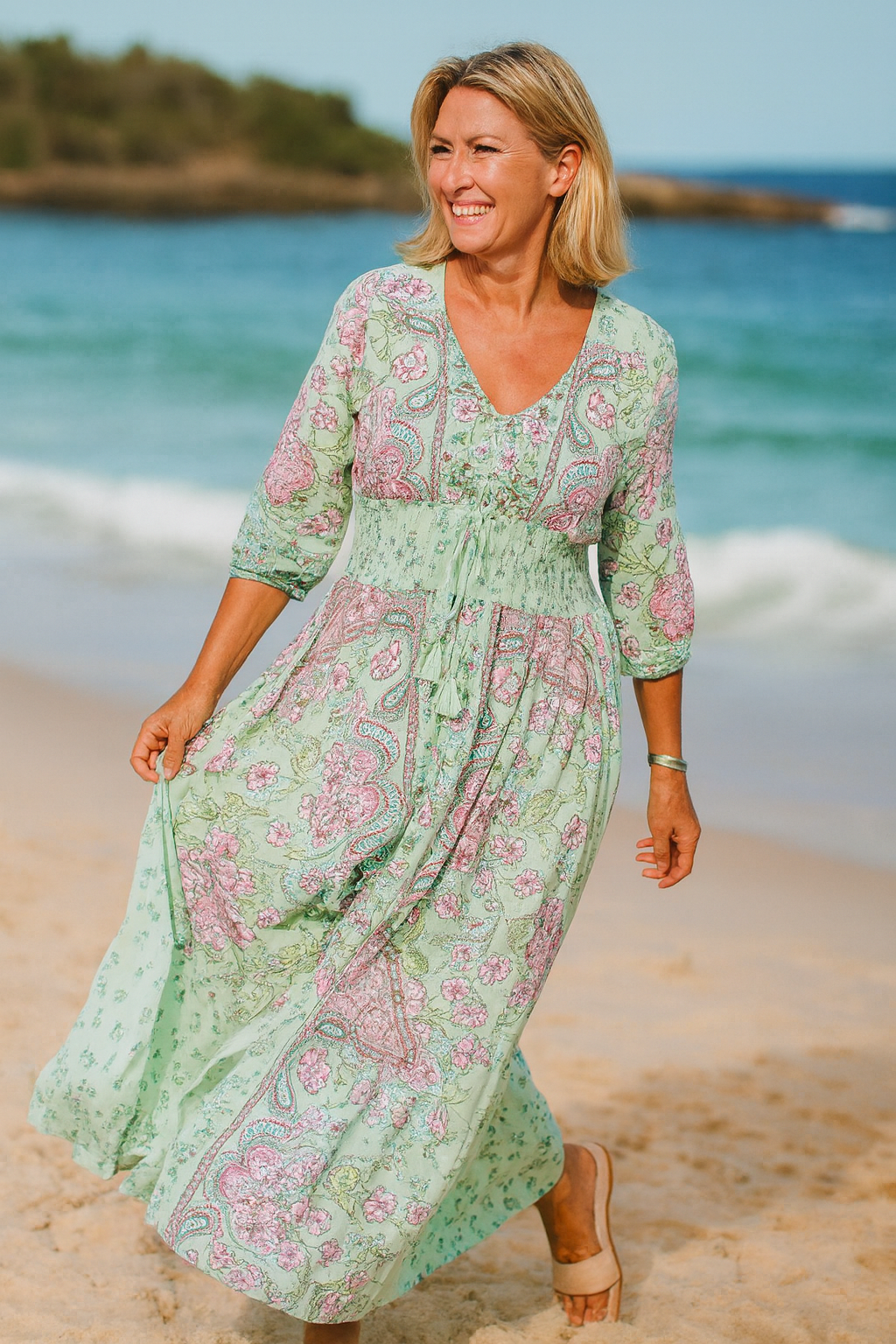 Lydia | Flowing Floral Dress