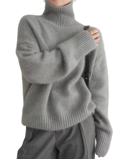 Lillian | High Collar Cashmere