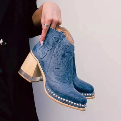 Tessa | Orthopedic Embroidered Boots