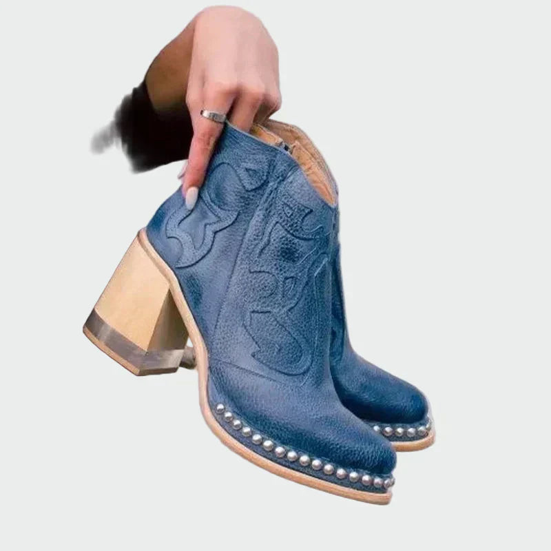 Whitney | Orthopedic Western Booties