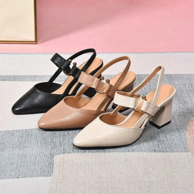 Angela | Elegant Slingback Heels