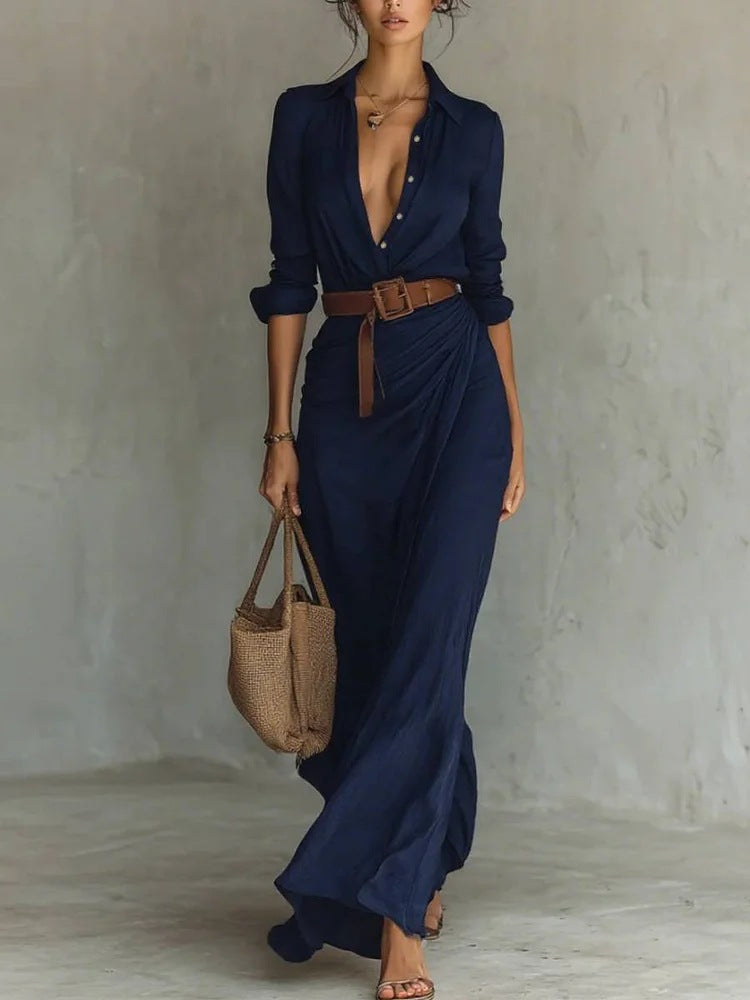 Olivia | Wrap Maxi Dress