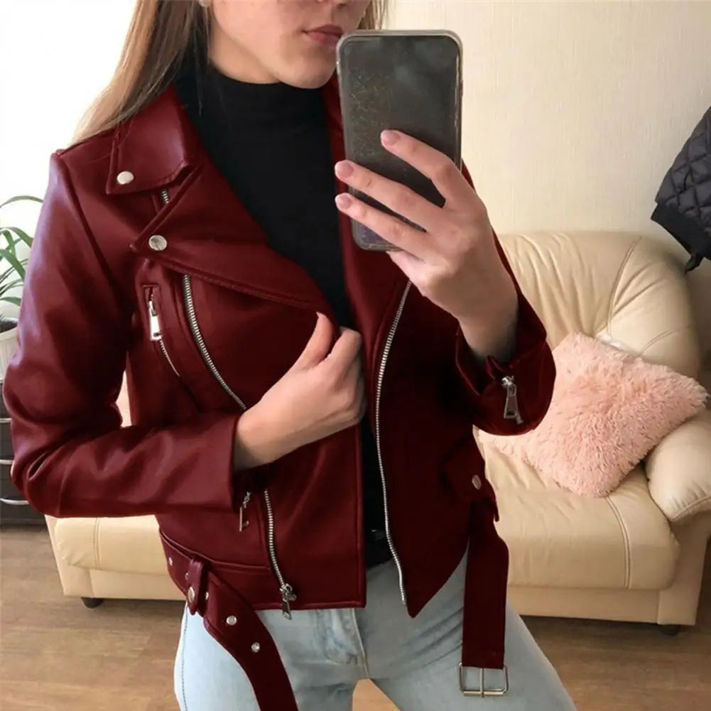 Gianna | Elegant Leather Jacket