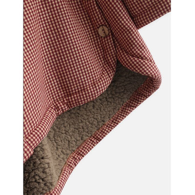 Dulce | Checked Hooded Coat