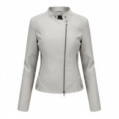 Sabrina | Elegant Leather Jacket