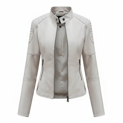 Sabrina | Elegant Leather Jacket