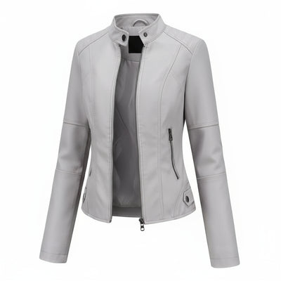 Sabrina | Elegant Leather Jacket