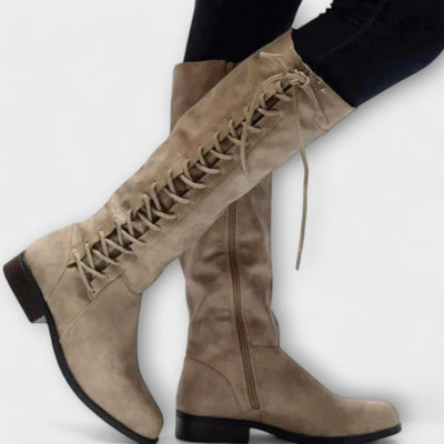 Natalie | Orthopedic Lace-Up Boots