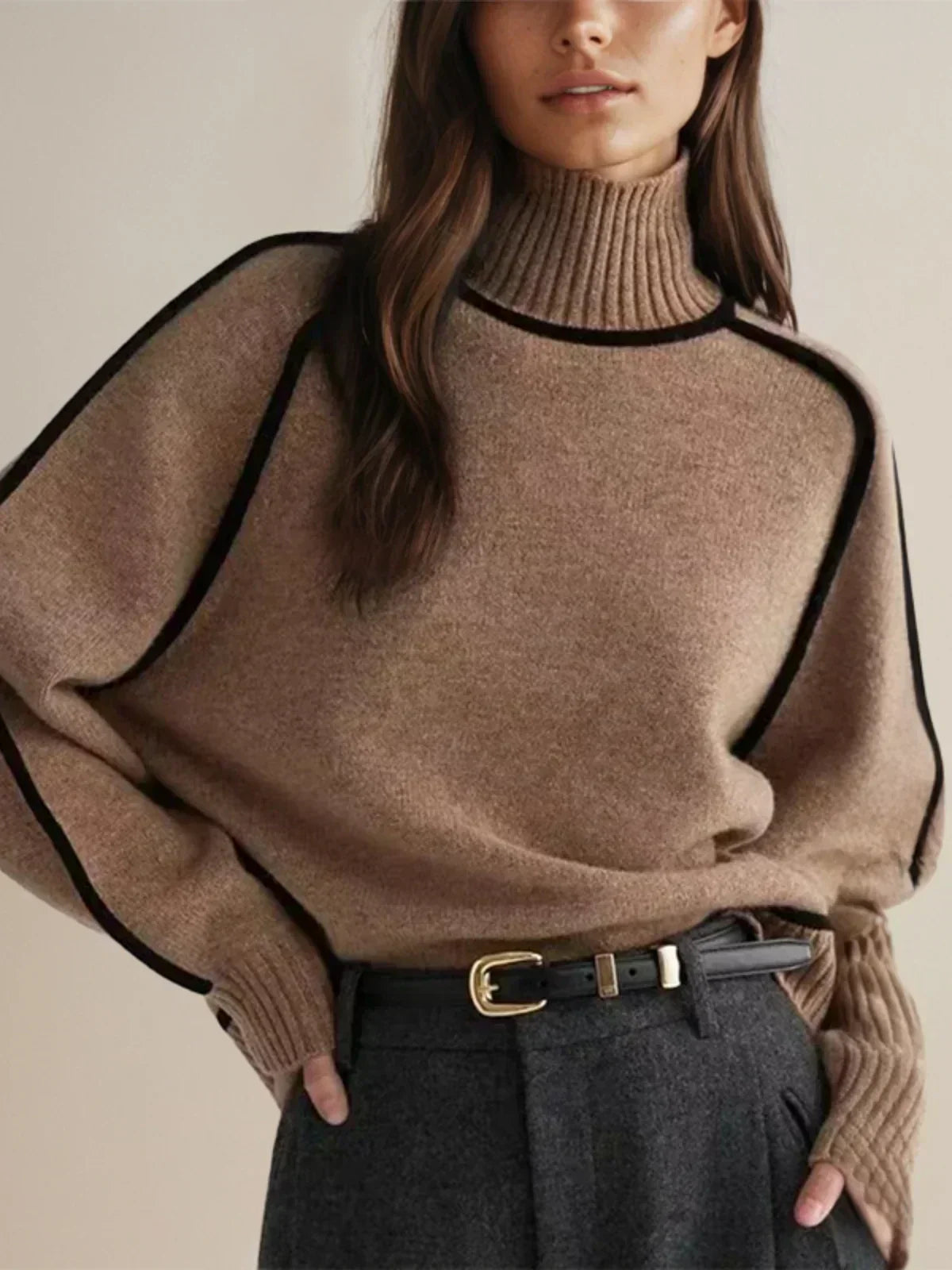 Hannah | Cozy Turtleneck Knit