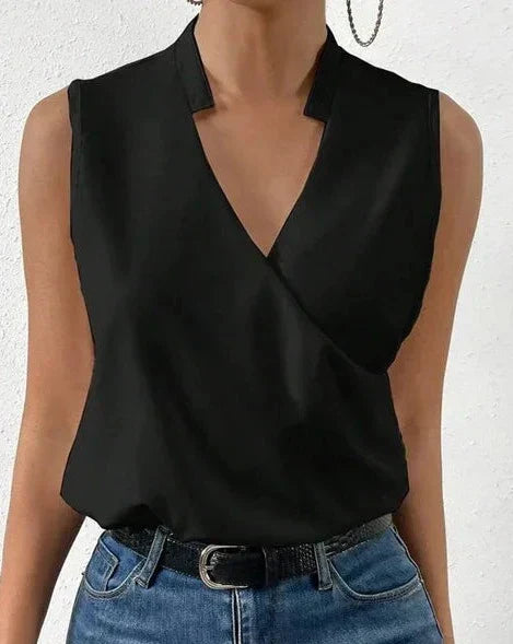 Madison | Elegant Wrap Blouse