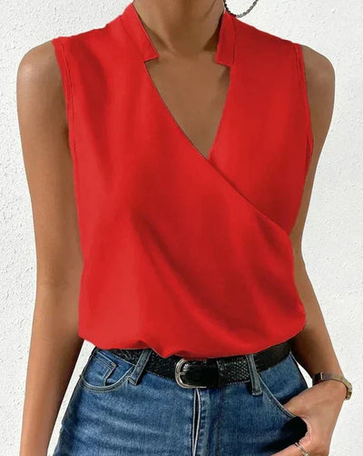 Madison | Elegant Wrap Blouse