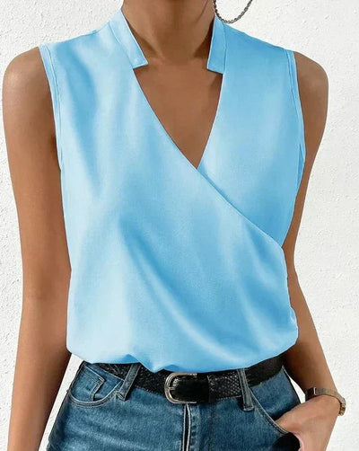 Madison | Elegant Wrap Blouse