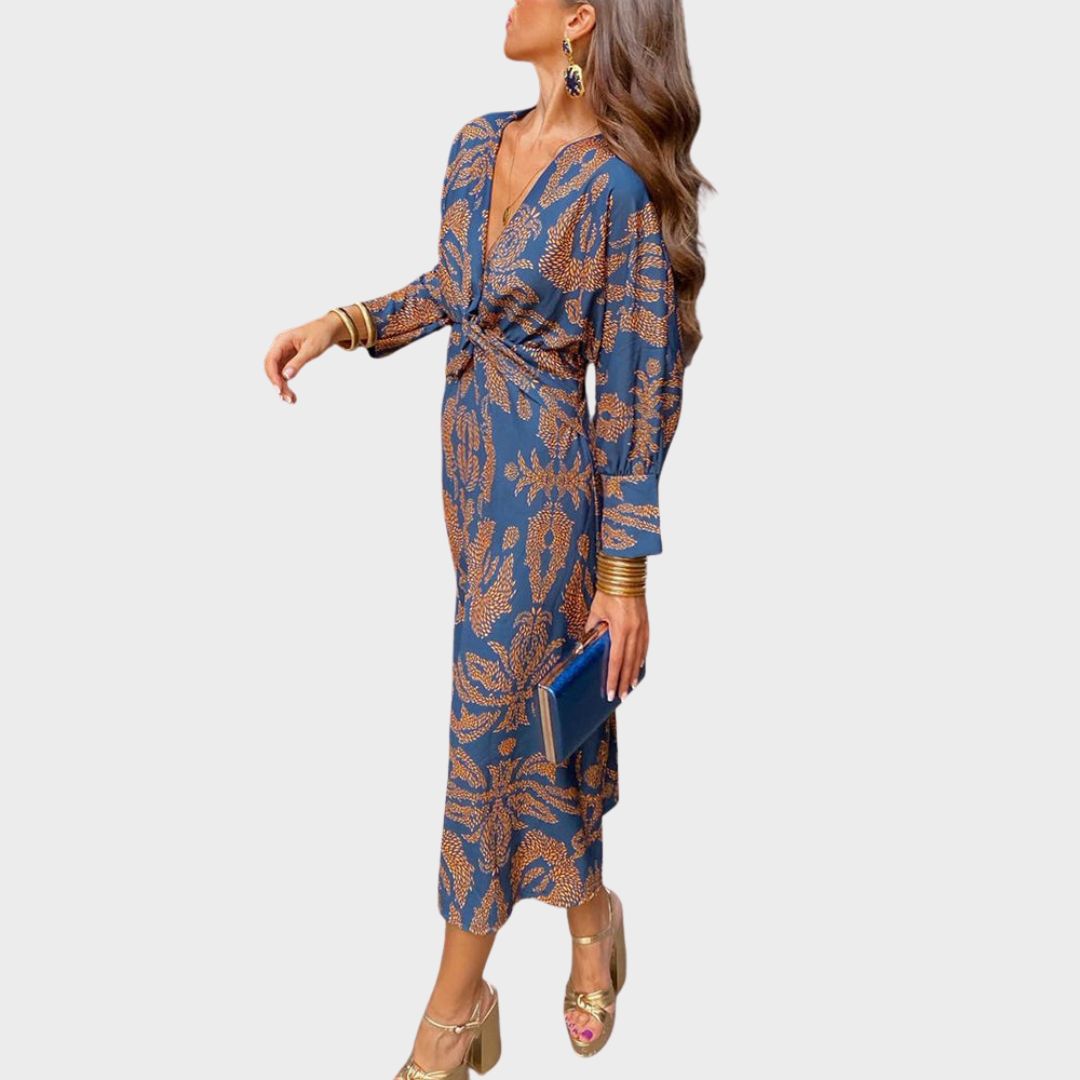 Arielle | Flowing Boho Maxi Dress