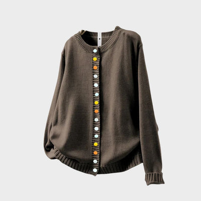 Vanessa | Cozy Button Cardigan