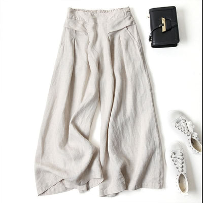 Lauren | Linen Wide-Leg Pants