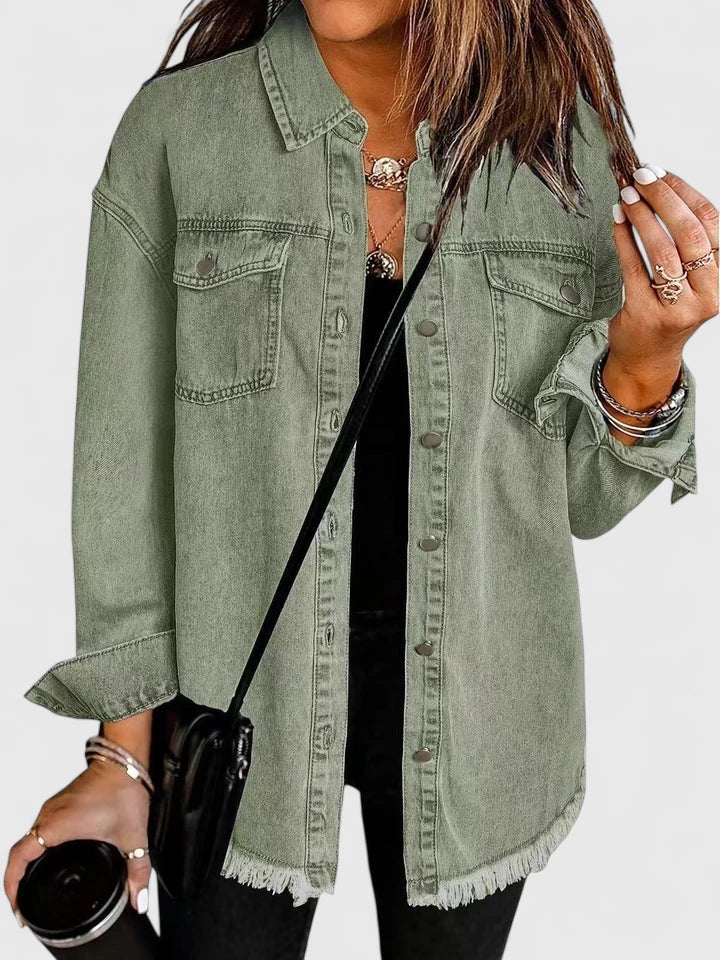 Clara | Comfortable Denim Jacket