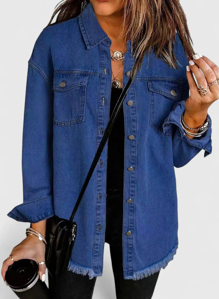 Clara | Comfortable Denim Jacket