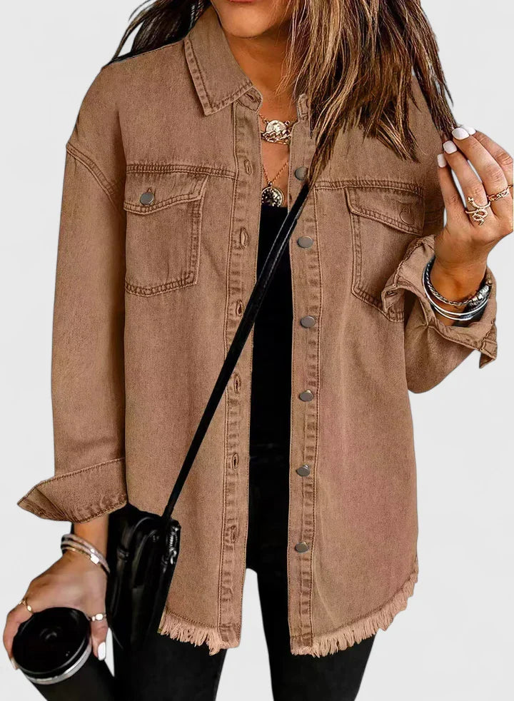 Clara | Comfortable Denim Jacket
