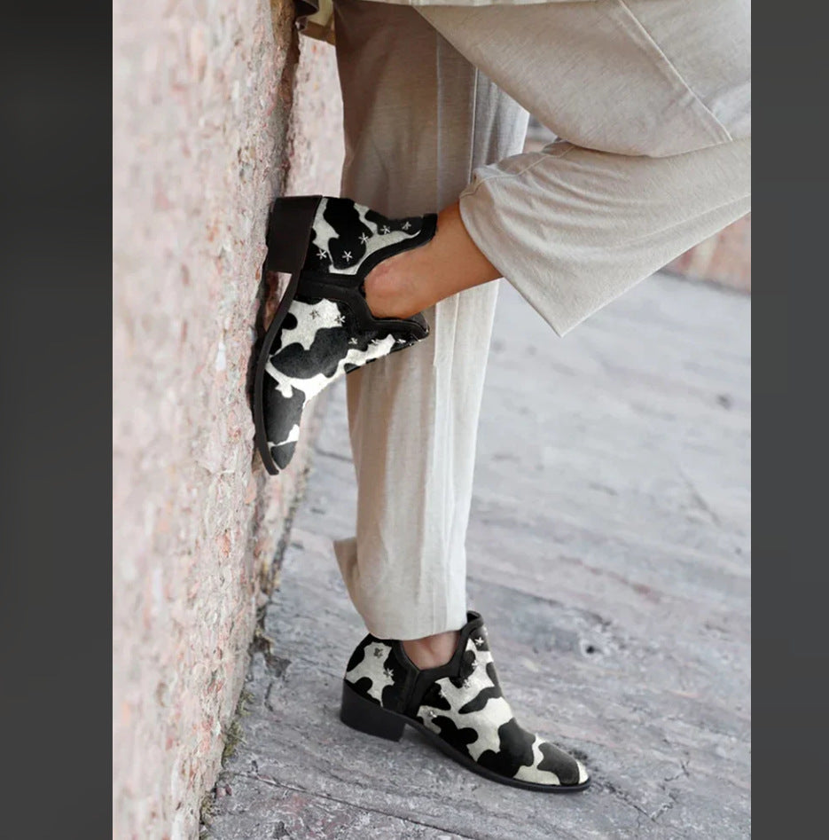 Fiona | Bold Studded Boots