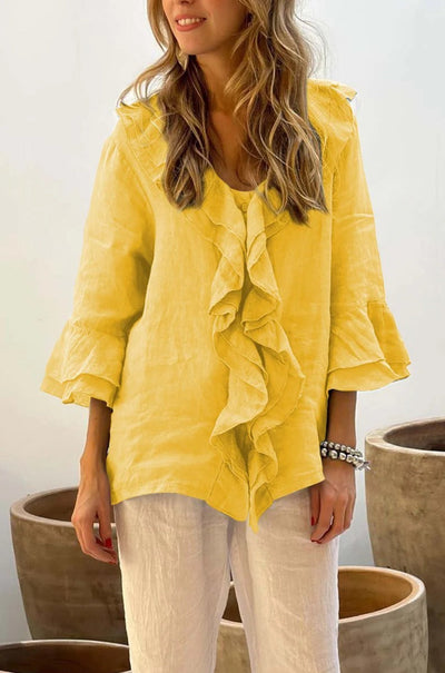Sophie | Ruffled Elegant Blouse