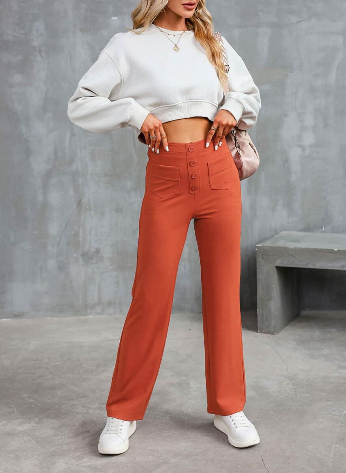 Rachel | Elegant Stretch Trousers