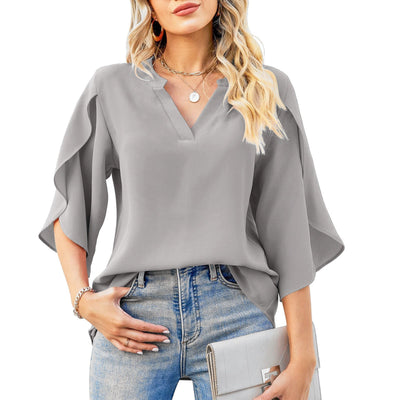 Sophie | Chic V-Neck Blouse