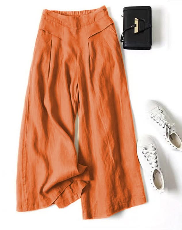 Lauren | Linen Wide-Leg Pants