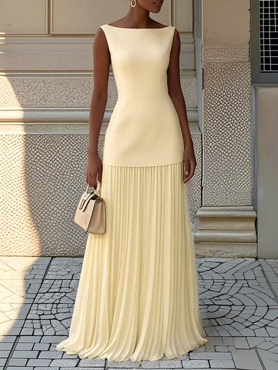 Sophia | Elegant Pleated Dress