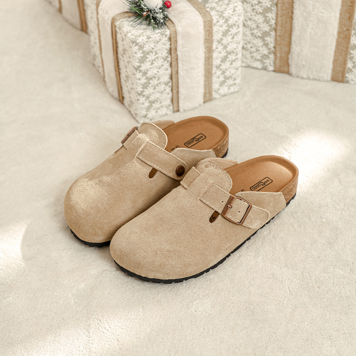 Samantha | Orthopedic Leather Clogs