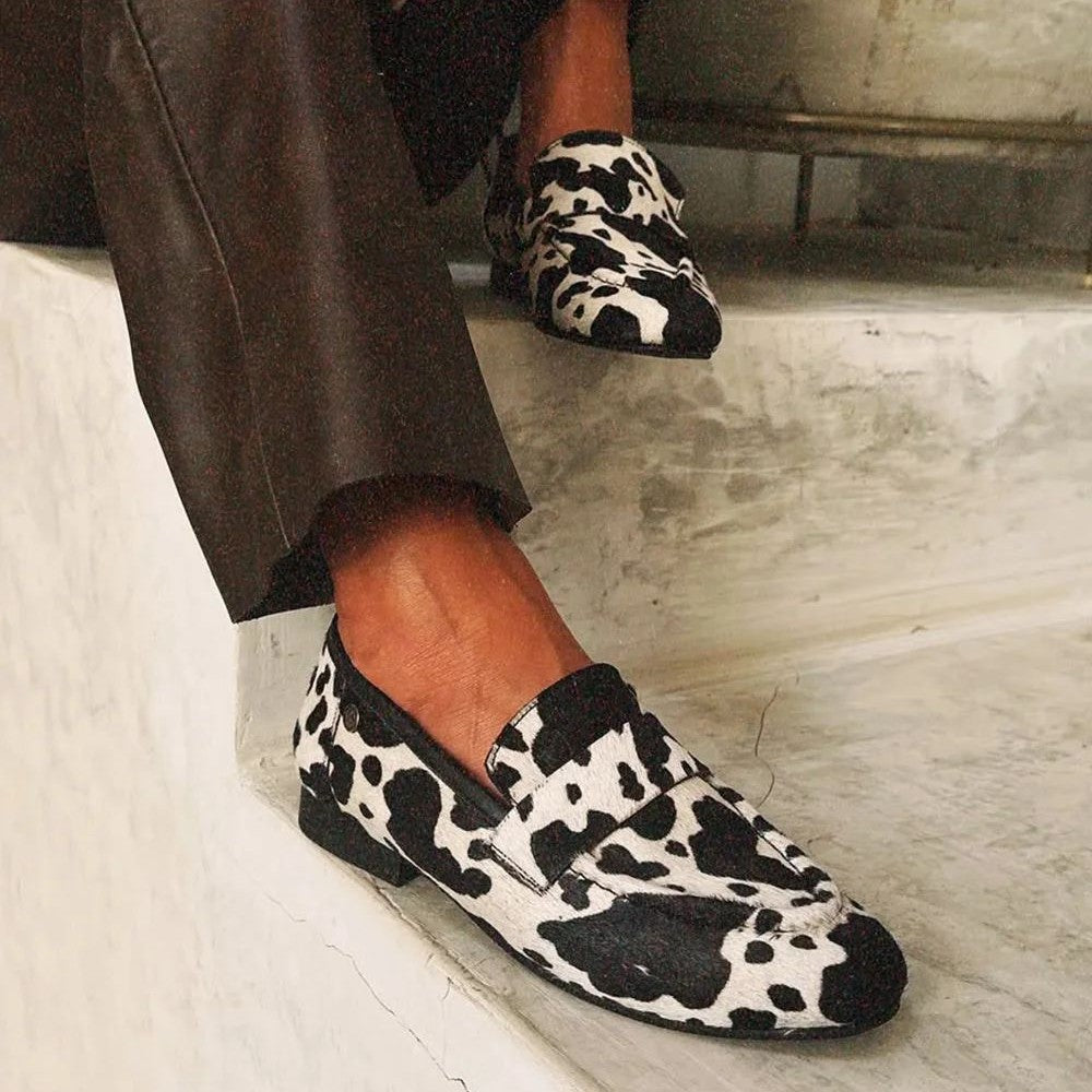 Emma | Orthopedic Animal Print Loafers