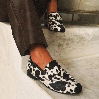 Emma | Orthopedic Animal Print Loafers