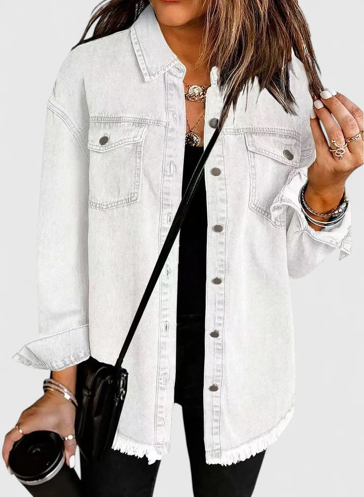 Clara | Comfortable Denim Jacket