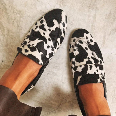 Emma | Orthopedic Animal Print Loafers