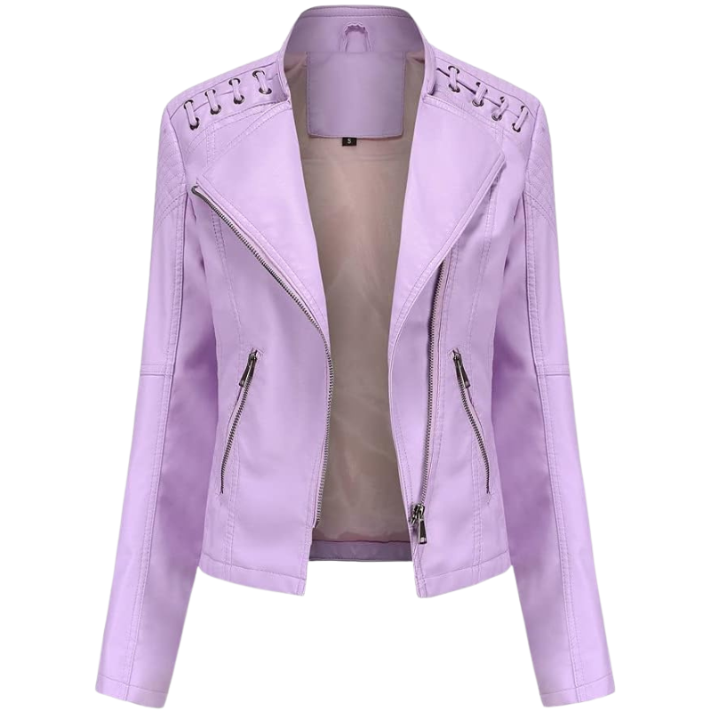 Samantha | Stylish Leather Jacket