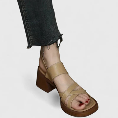 Lila | Elegant Crisscross Sandals