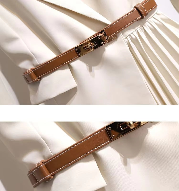 Claire | Elegant Pleated Dress