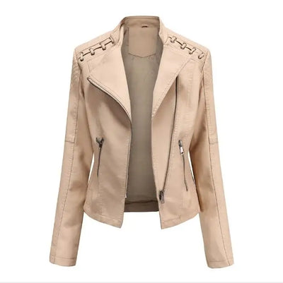 Samantha | Stylish Leather Jacket
