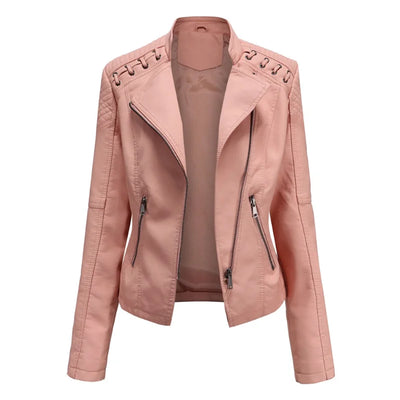 Samantha | Stylish Leather Jacket