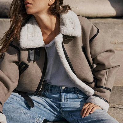 Zoey | Chic Khaki Jacket