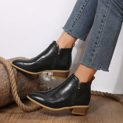 Nina | Orthopedic Zip Boots