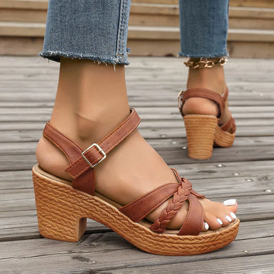 Jasmine | Orthopedic Braided Sandals