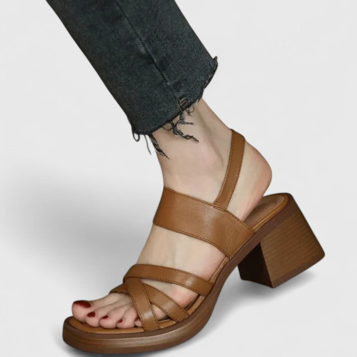 Lila | Elegant Crisscross Sandals