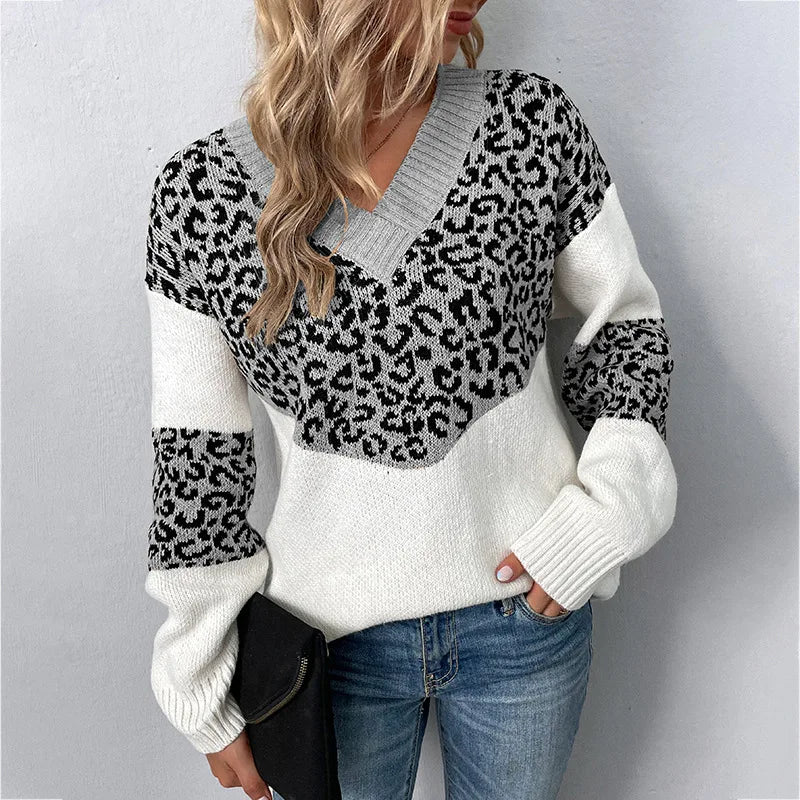 Heidi | Animal Patchwork Sweater