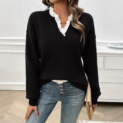 Alyssa | Elegant Lace Sweater