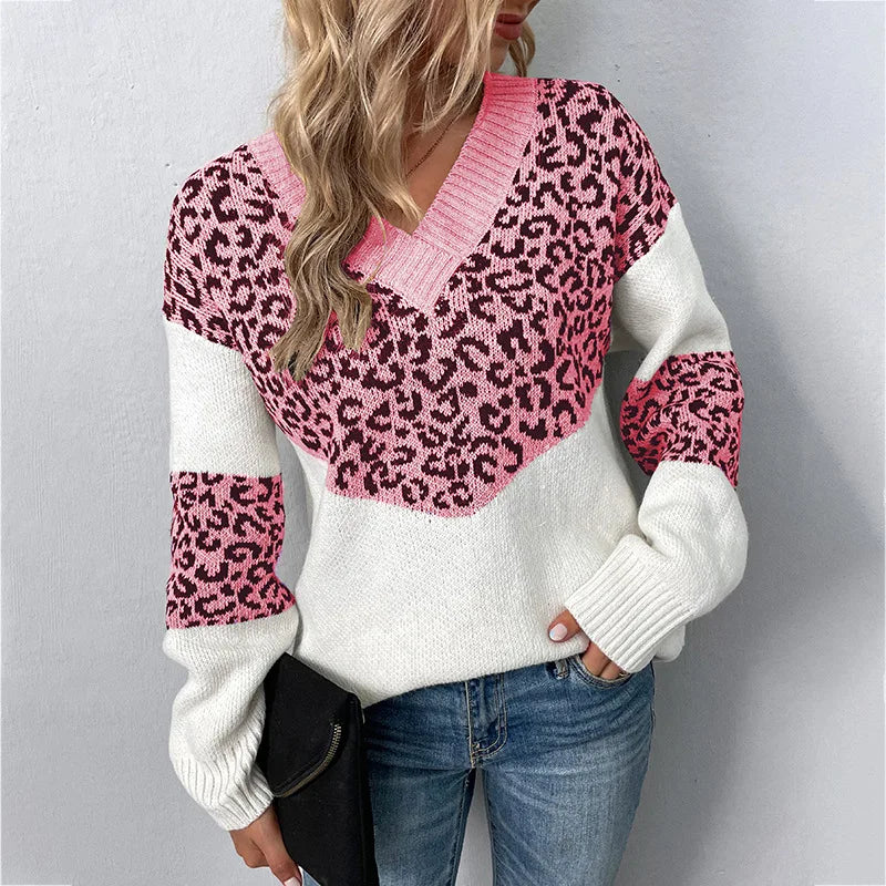 Heidi | Animal Patchwork Sweater