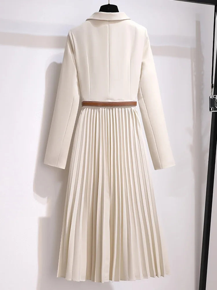 Claire | Elegant Pleated Dress