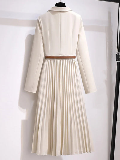 Claire | Elegant Pleated Dress