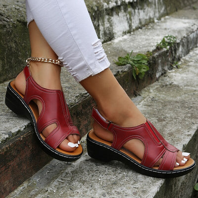Evelyn | Orthopedic Wedge Sandals