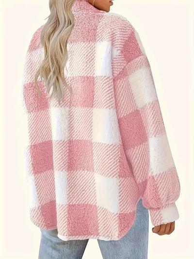 Cambria | Cozy Plaid Jacket