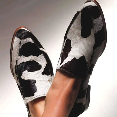Samantha | Orthopedic Cow Slip-Ons